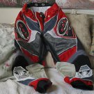 ARC Motocross Racing Pants MX220 Sz.28 Red Black Used