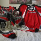 ARC MX220 Motocross Pants and Jersey Sz 28 Red Black