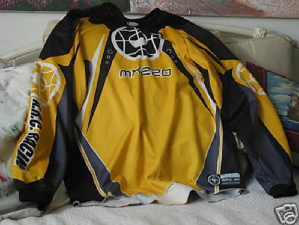 ARC MX220 Motocross Shirt and Jersey Yellow Used Sz Med