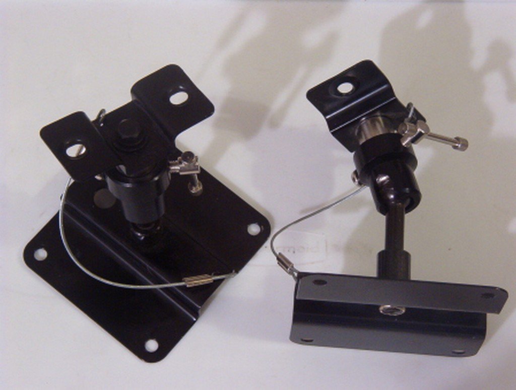 SPEAKER Wall Mounts 2 Adjustable Hangers Small Boxes