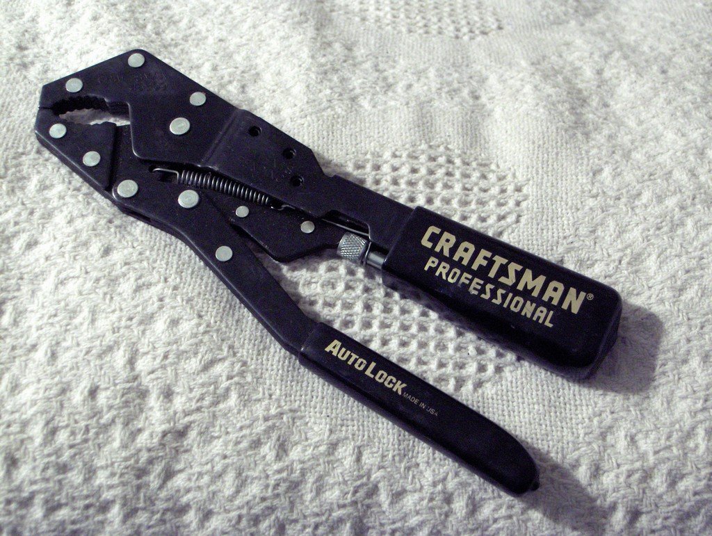 CRAFTSMAN SEARS Large Auto Lock Pliers Tool Home Auto