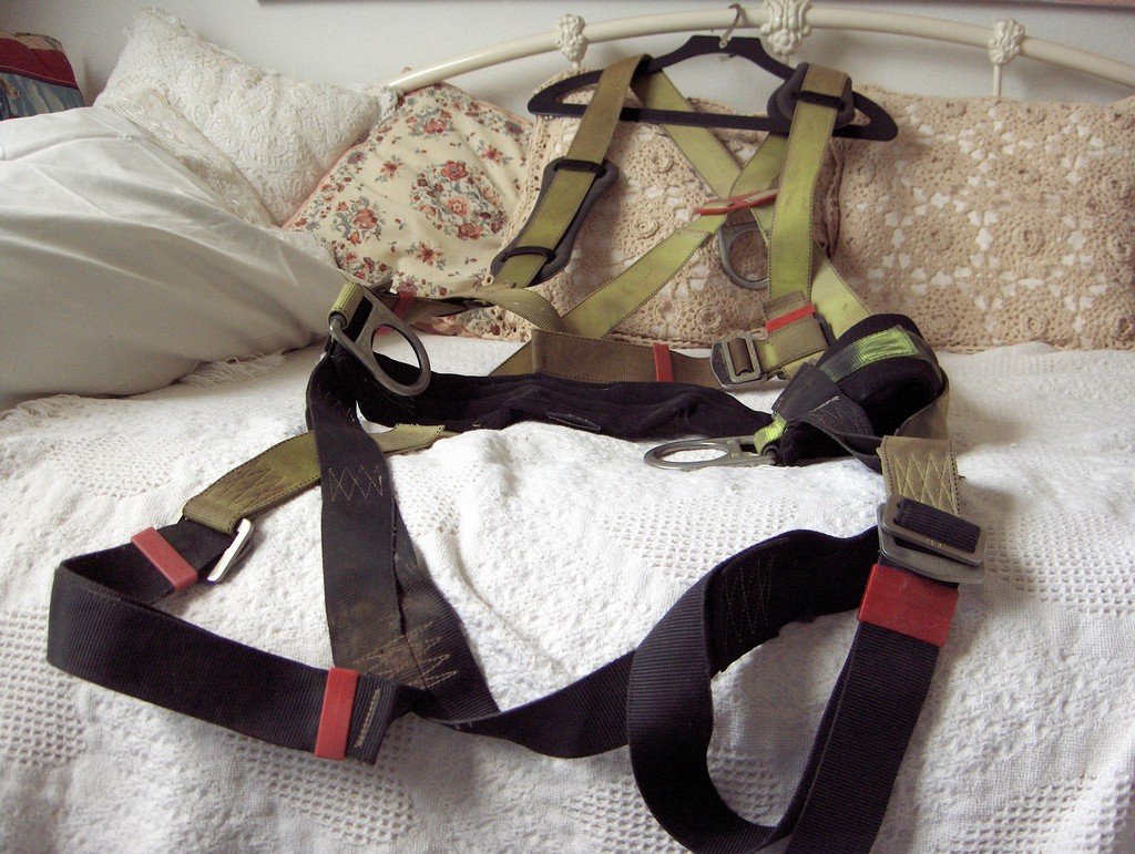 PROTECTA Construction Safety Fall Harness Yellow Black