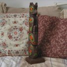 TIKI STATUE From Alaska 16 in Tall Wood Pole God Used