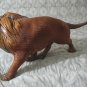 LARGE Basket Weave Lion Figure Statue Jungle Animal