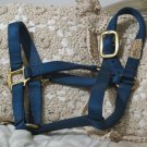 FABTRON Blue Nylon Horse Halter Tack Pony 800 lb Used