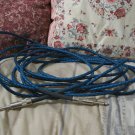 C B I Prism Blue Instrument Cable 24 ft Guitar Cord