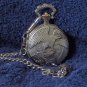 MADISON Eagle Theme Silver Tone Pocket Watch Used