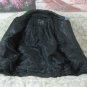 MAXAM Black Leather Patchwork Jacket Size XL Used