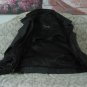 WILSONS Black Leather Motorcycle Jacket Coat Sz Lg Used