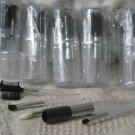MAKEUP BRUSH Travel Kits Set Of 6 in Plastic Tubes