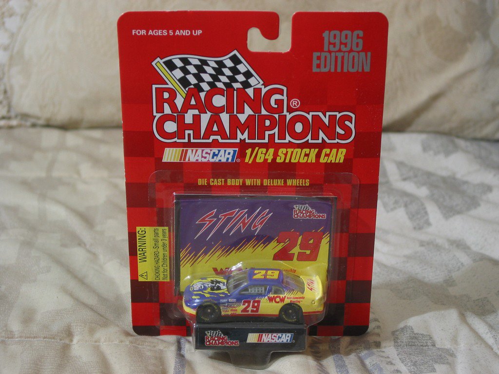 1996 WCW Sting Racing Champions Nascar Busch Series Car No Driver Name ...