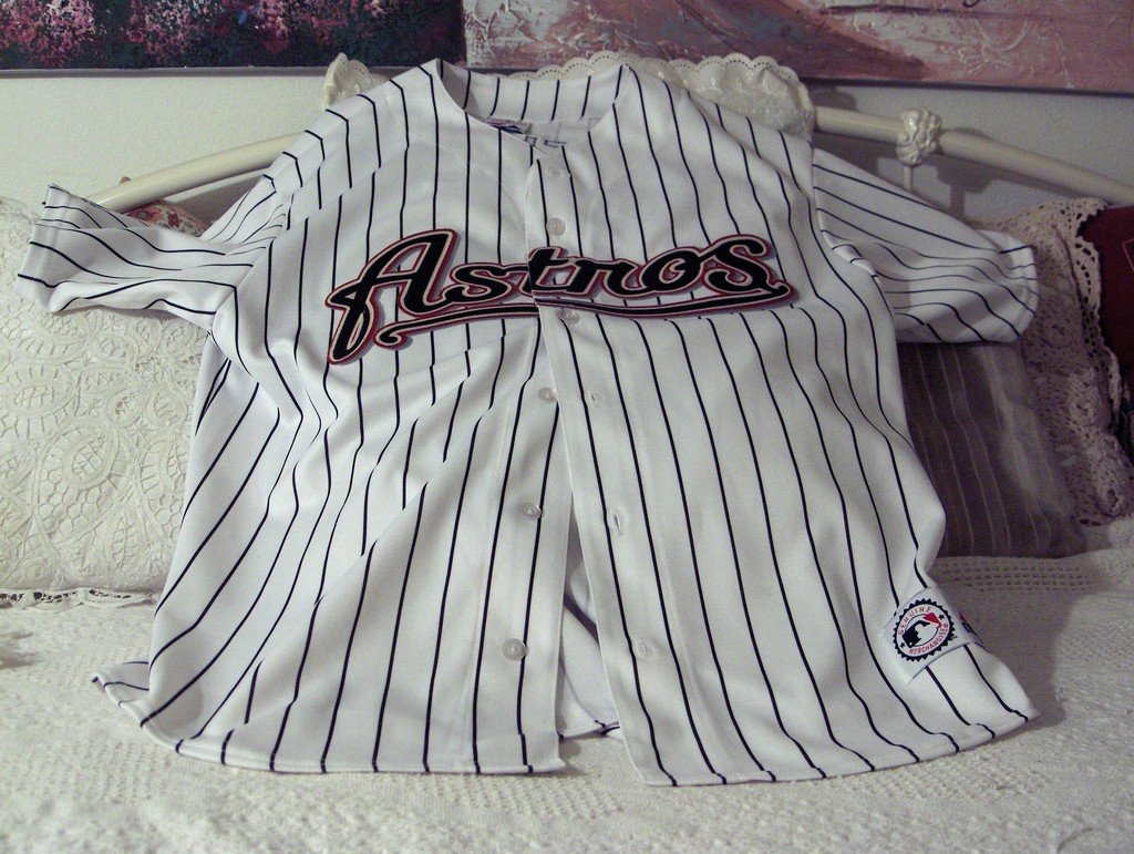 MAJESTIC Astros Baseball Shirt Jersey Roger Clemens 22