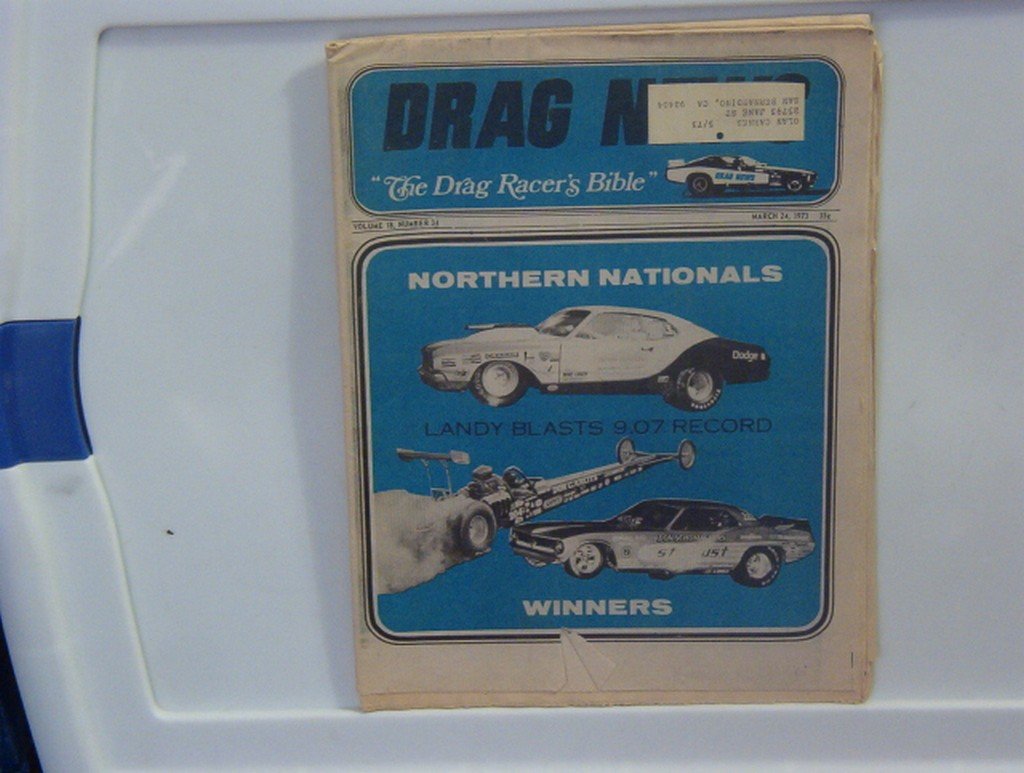 NHRA Drag Racing News Newspaper March 24, 1973 Northern Nationals