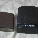 ZIPPO Plain Brushed Scratched Steel With Engraved Lines Unused