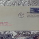 First Day Issue Cover Stamp 50th Ann Oklahoma Statehood 1957