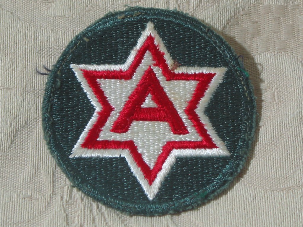 MILITARY SHOULDER PATCH 6th ( Sixth ) Alamo Force Training Army During Vietnam