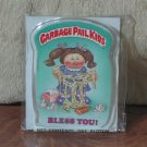 GARBAGE PAIL KIDS Character Pinback Button No 6 " Bless You " 1986 Topps Wrapper