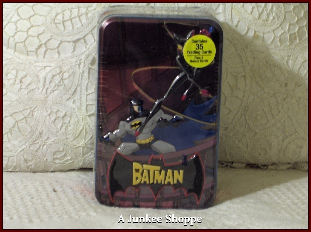 The Batman Cartoon Network 2004-2008 35 Trading Card Set In Sealed Cat 