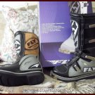 FLY 805 MX Motocross Motorcycle Racing Boots Grey Black Sz 7 Unused In Box