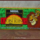 LION KING, The Disney Movie 1994 Nestle Promotional Release Candy Bar Unopened