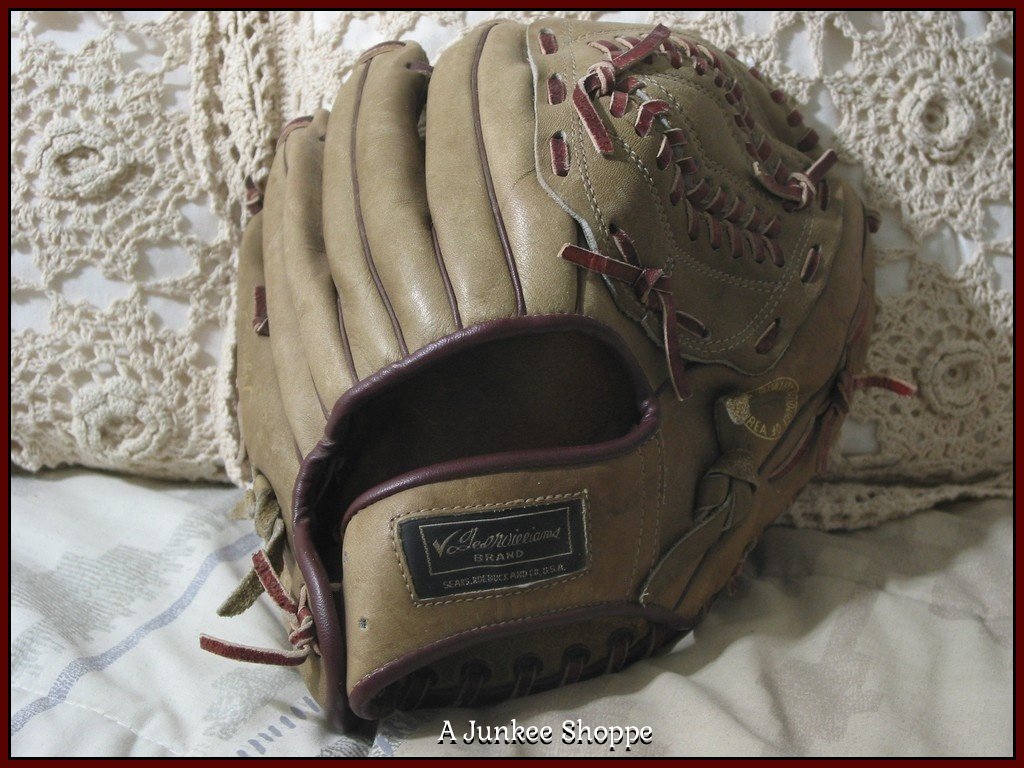 sears baseball gloves