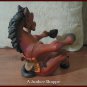 DRUNKEN HORSE Wine Bottle Caddy Decorative Bar Holder From Direct Connection