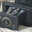 KODAK JIFFY Folding 1934 Camera With Twindar Lens And Original Carry Case