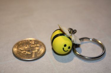Smiling Bumble-Bee Key Chain