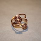 Spiral - Square Bend Ring