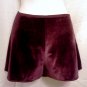 VICTORIA'S SECRET $98 *Collection* Sparkling Bead Velvet Cami/Shorts Burgundy S