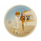 Norman Rockwell Christmas 1990 "Christmas Prayer" Vintage Collector Plate w/COA
