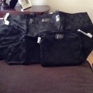 COACH ASHLEY WEEKENDER TRAVEL DUFFLE BAG F77321 black