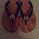 New Michael Kors Jet Set Jelly Cork Charm Sapphire Blue Gold  6
