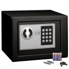 Small Black Digital Electronic Safe Box Keypad Lock Home Office Hotel Gun