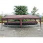 10' x 20' Easy Pop Up Canopy Party Tent - Coffee Brown