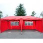 10' x 20' Easy Pop Up Canopy Party Tent - Rust Red