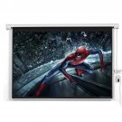 100” 16:9 HD Foldable Electric Motorized Projector Screen + Remote