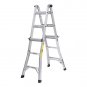 11' Adjustable Multi-Purpose Aluminum Folding Ladder