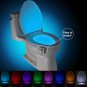 Automatic LED Motion Activated Night Light Sensor for Toilet Seat