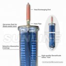 Metal-Glass Evacuated Solar Collector Tube with Heat Pipe