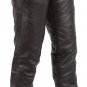 FMC Men's Deep Thigh Pocket Cowhide Chap Fully Lined HD830 For Motorcycle Riders