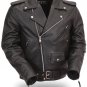 FMC Mens Zip Out Liner Side-Lace Motorcyle Jacket HD205 For Motorcycle Riders