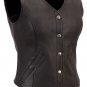 Ladies Snap Front Vest w Two Inside Pockets - Long Body HD565 for Haley Riders
