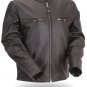 Mens Scooter Jacket w Side Stretch Fitted Detailing HD272 for Motorcycle Riders
