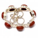 Amazing 925 sterling silver Red Jasper Bracelet