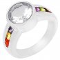 Awesome 925 Sterling Silver Amethyst Cab Ring