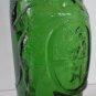 Green glass bottle German