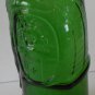 Green glass bottle German