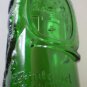 Green glass bottle German