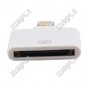 30 Pin to Lightning 8 Pin Adapter for Apple iPhone, iPad (White)